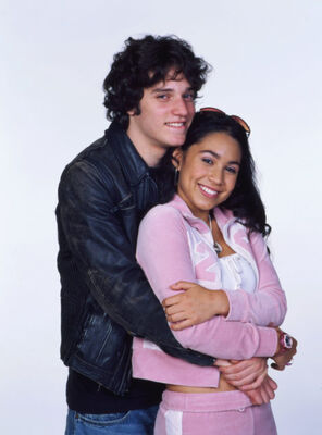 Manny & Craig – Season 3 Promo
Promotional photograph of Manny Santos and Craig Manning from Season 3.
Keywords: Manny Santos;Cassie Steele;Craig Manning;Jake Epstein;Season 3;Promo;Degrassi;Degrassi The Next Generation