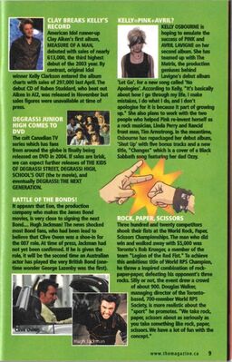 Degrassi Junior High Comes to DVD
News blurb announcing the 2004 DVD release of Degrassi Junior High, with mention of potential releases for The Kids of Degrassi Street, Degrassi High, School’s Out, and eventually Degrassi: The Next Generation.
Keywords: Degrassi;Degrassi Junior High;The Kids of Degrassi Street;Degrassi High;School’s Out;Degrassi: The Next Generation;DVD release;2004