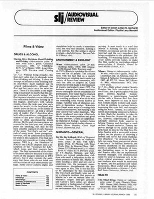 School Library Journal — Lis Sits the Sleighs Review
Review of the Kids of Degrassi Street short film Lis Sits the Sleighs published in School Library Journal (Audiovisual Review section), March 1986. The review discusses the film’s portrayal of Melanie and baby Calvin in a medical crisis, highlighting the pressures faced by children in family life and the need for parental support.
Keywords: School Library Journal;March 1986;Kids of Degrassi Street;Lis Sits the Sleighs;Linda Schuyler;Degrassi;audiovisual review;Canadian television;children’s programming;educational media