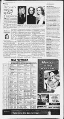 Toronto Star – Everyone’s Bringing Up Baby
Article from the Toronto Star dated February 3, 2002, titled “Everyone’s Bringing Up Baby.” Discusses the trend of single mothers on television, citing various shows and characters, including Spike (Amanda Stepto) from Degrassi Junior High and Degrassi High, now featured in Degrassi: The Next Generation.
Keywords: Degrassi: The Next Generation;Degrassi Junior High;Degrassi High;Toronto Star;2002;Amanda Stepto;Spike;Christine Nelson;single mothers on TV;Canadian television;CBC;CTV;teen drama;television trends
