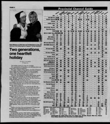 Saint John Telegraph Journal – Two generations, one heartfelt holiday
Article by Sally Goldberg (TV Media Inc.) published December 12, 2003, in the Saint John Telegraph Journal. It previews Degrassi: The Next Generation’s holiday special Holiday, spotlighting Caitlin (Stacie Mistysyn) and Joey (Pat Mastroianni) rekindling their romance, along with Craig (Jake Epstein) facing teen struggles.
Keywords: Degrassi;Degrassi: The Next Generation;Holiday episode;Stacie Mistysyn;Pat Mastroianni;Jake Epstein;Caitlin Ryan;Joey Jeremiah;Craig Manning;CTV;Canadian television;2003;Saint John Telegraph Journal