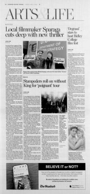 The Standard – ‘Degrassi’ stars to host Ridley College film fest
Article from the St. Catharines Standard (Apr. 9, 2024) covering the Ridley College International Film Festival. Former Degrassi actors Pat Mastroianni (Joey Jeremiah) and Stacie Mistysyn (Caitlin Ryan) were featured guests, hosting screenings and a Q&A on Canadian film and their experiences with the franchise. The piece highlights their careers beyond Degrassi Junior High and Degrassi High, while celebrating their lasting impact on Canadian television.
Keywords: Degrassi;Degrassi Junior High;Degrassi High;The Standard;St. Catharines;Ontario;2024;Ridley College;International Film Festival;Pat Mastroianni;Joey Jeremiah;Stacie Mistysyn;Caitlin Ryan;Canadian television;film festival;cast reunion;Q&A