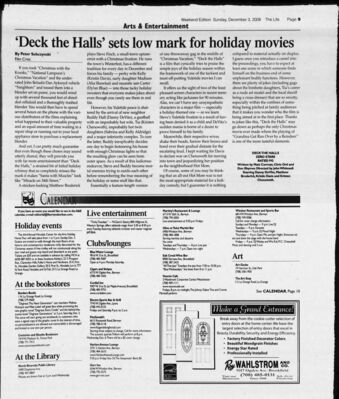 The Life – At the bookstores: Degrassi Extra Credit Book Signing announcement
A short listing in The Life (Berwyn, Illinois), published December 1, 2006, promoting the upcoming Degrassi: The Next Generation Extra Credit book signing event at Borders La Grange (1 N. La Grange Rd., La Grange, Illinois, USA) on Saturday, December 2, 2006. The article does not specify which cast members would appear.
Keywords: Degrassi;Degrassi: The Next Generation;The Life;Berwyn;Illinois;USA;2006;Extra Credit;book signing;Borders;La Grange;appearance