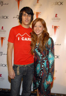 Teddy Geiger and Stacey Farber at Teens Against Cancer Benefit Concert
Teddy Geiger and Stacey Farber pose together during the Teens Against Cancer Benefit Concert at Gotham Hall on October 12, 2006, in New York City.
Keywords: Stacey Farber;Teddy Geiger;Degrassi;Degrassi: The Next Generation;Teens Against Cancer;Gotham Hall;New York City;2006